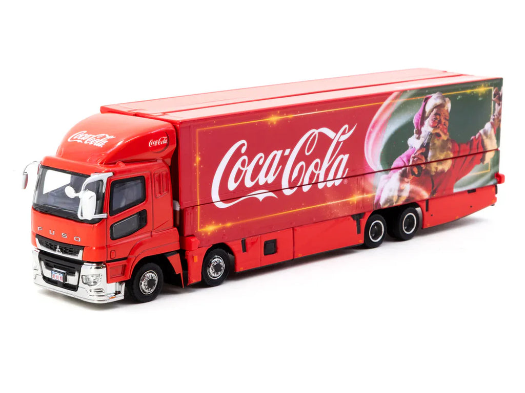 Mitsubishi Fuso Super Great Coca-Cola 1:64 – Tráiler Publicitario a Escala