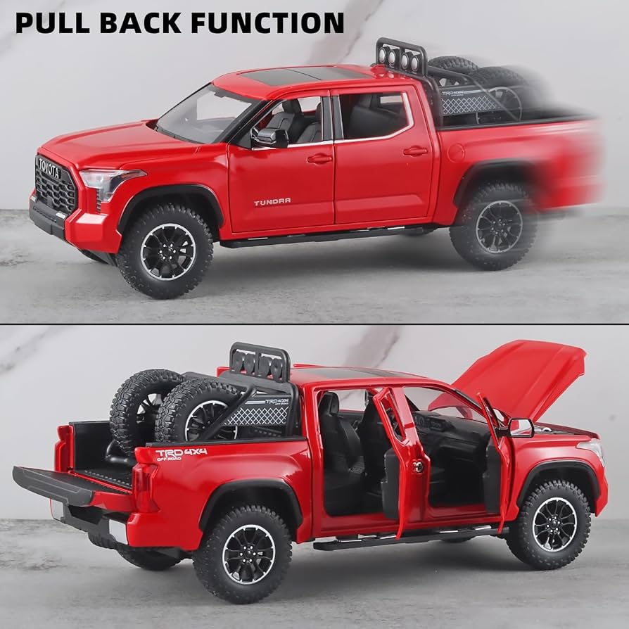 Toyota Tundra Off-Road Roja 1:24