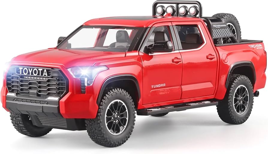 Toyota Tundra Off-Road Roja 1:24
